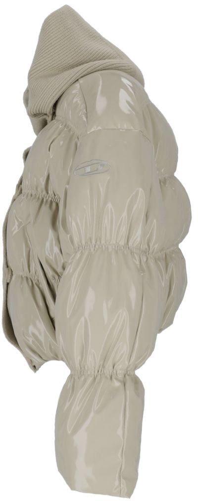 Diesel Coats Beige Beige