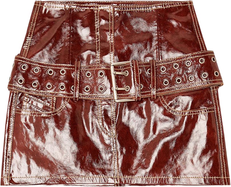 Diesel Skirts Brown Bruin