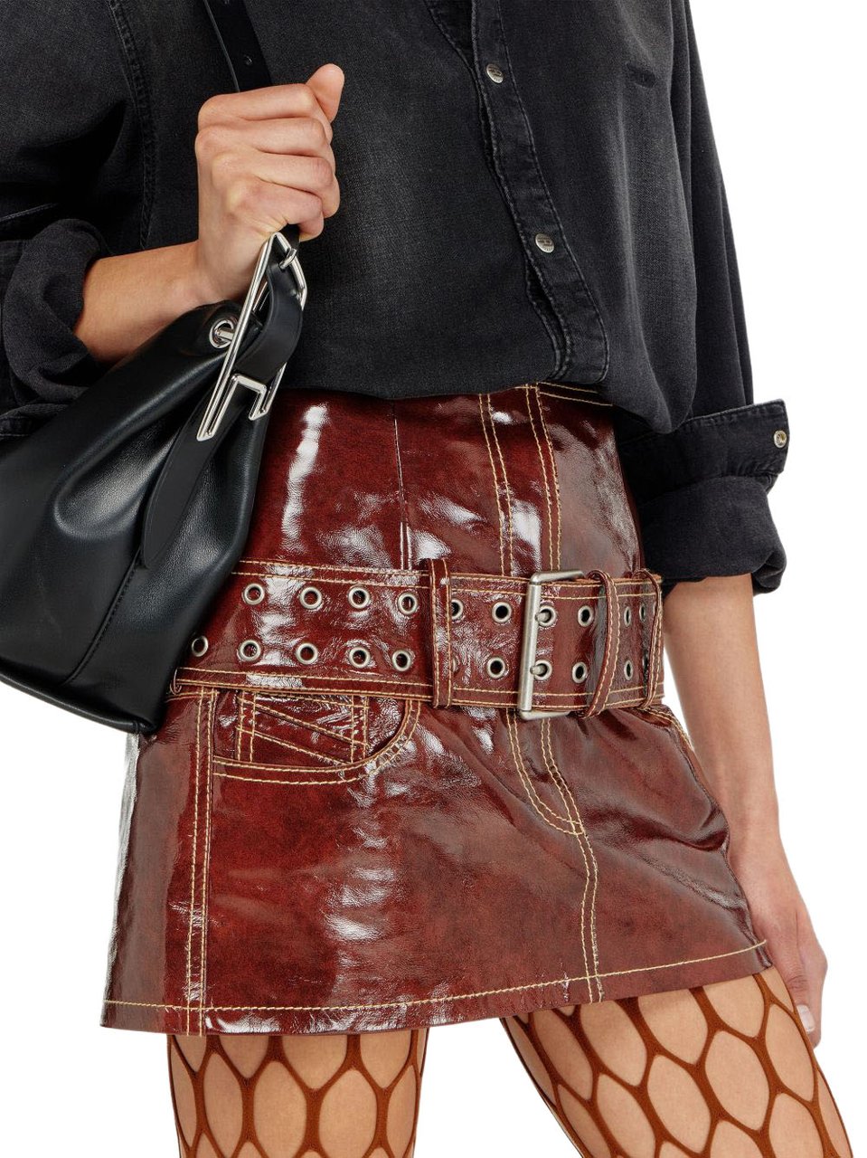 Diesel Skirts Brown Bruin