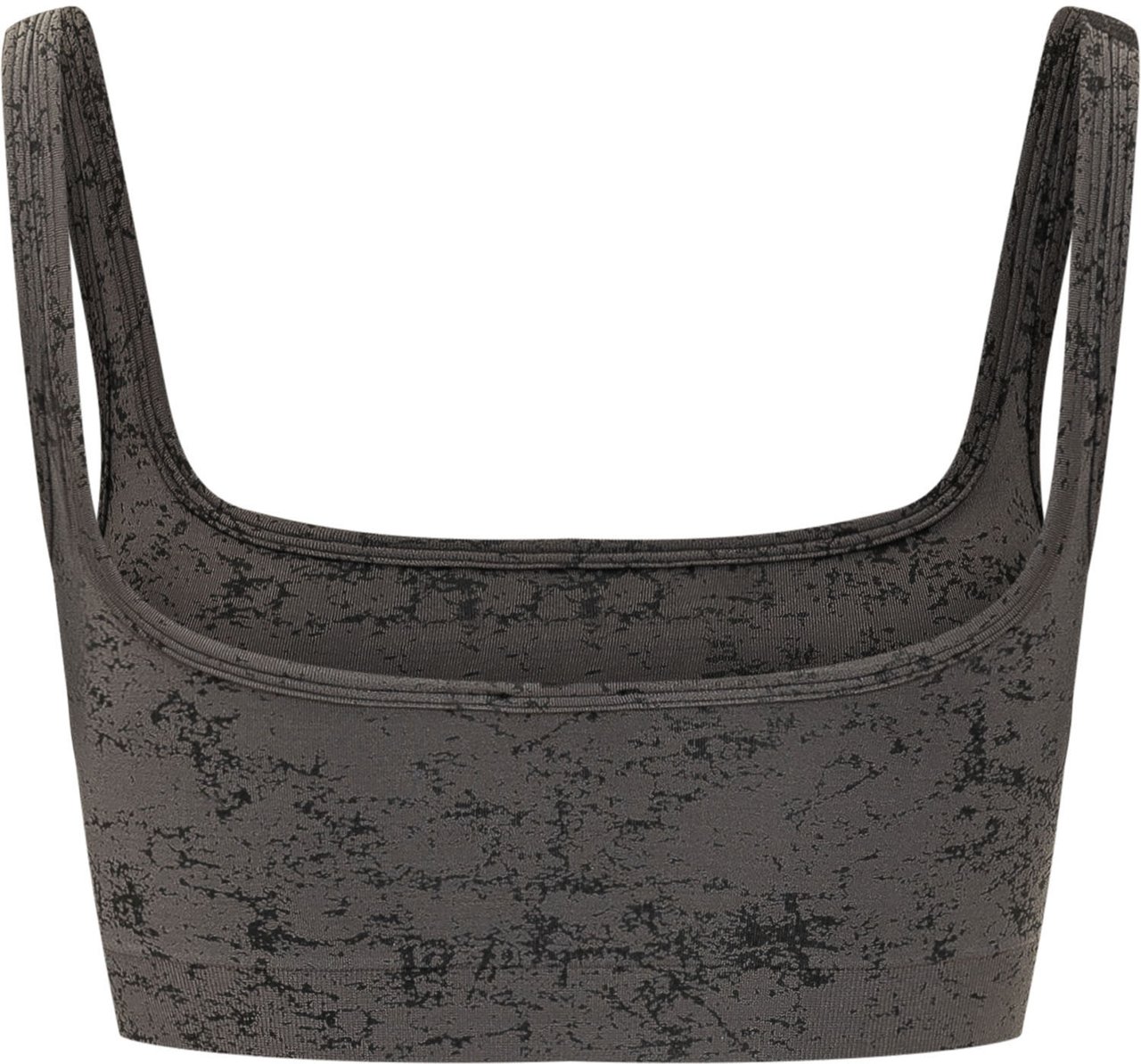 Diesel Reggiseno Sportivo Hella con Stampa Astratta Donkergrijs