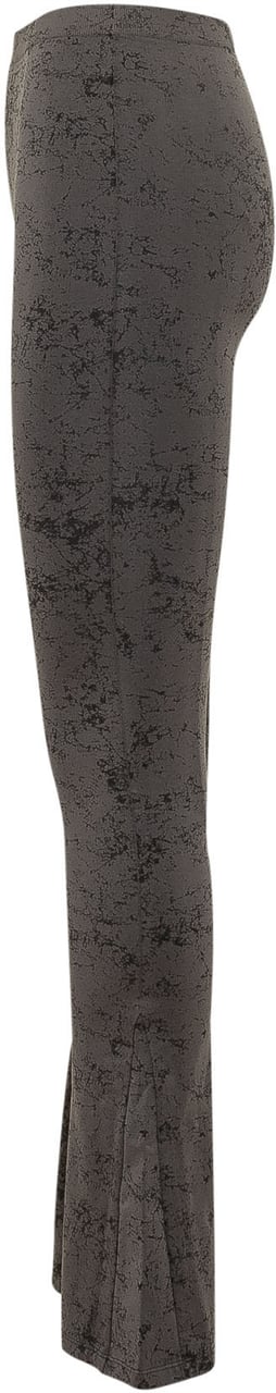 Diesel Pantaloni Cornelia a Gamba Ampia Donkergrijs