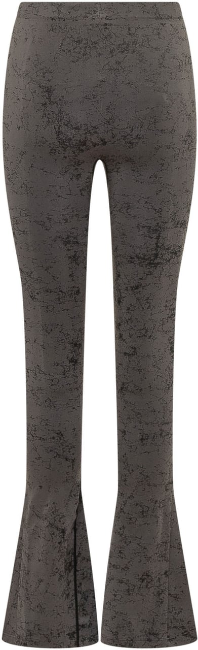 Diesel Pantaloni Cornelia a Gamba Ampia Donkergrijs