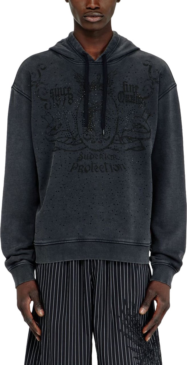 Diesel Sweaters Anthracite Donkergrijs