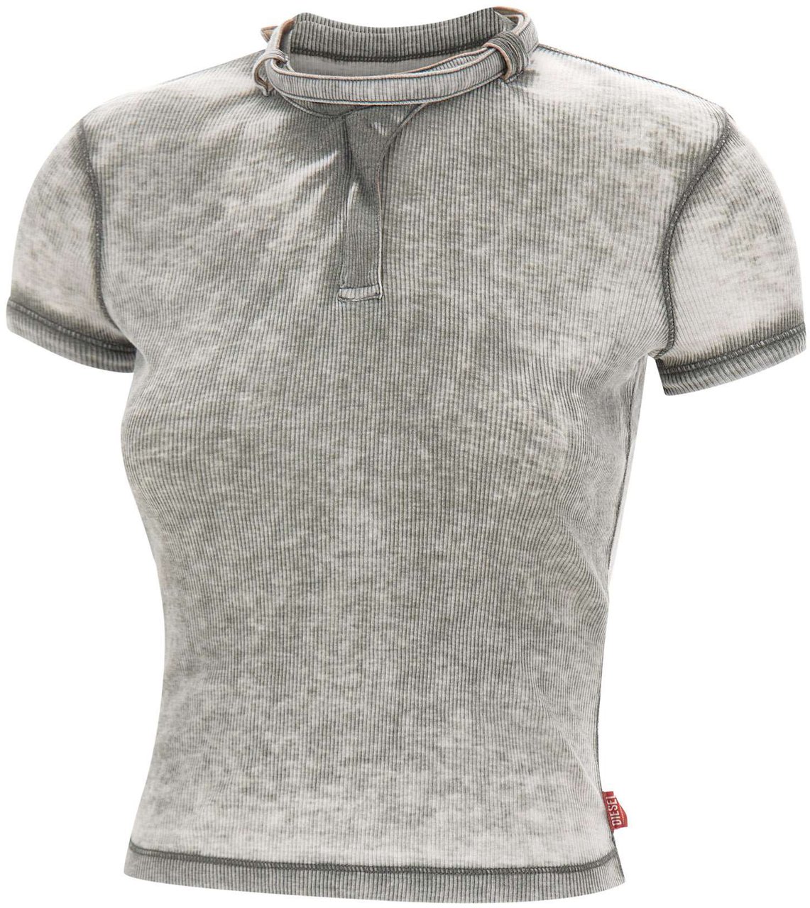 Diesel T-Shirts And Polos Grey Grijs