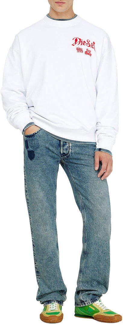Diesel S-Boxt-Aa2 Sweater Wit
