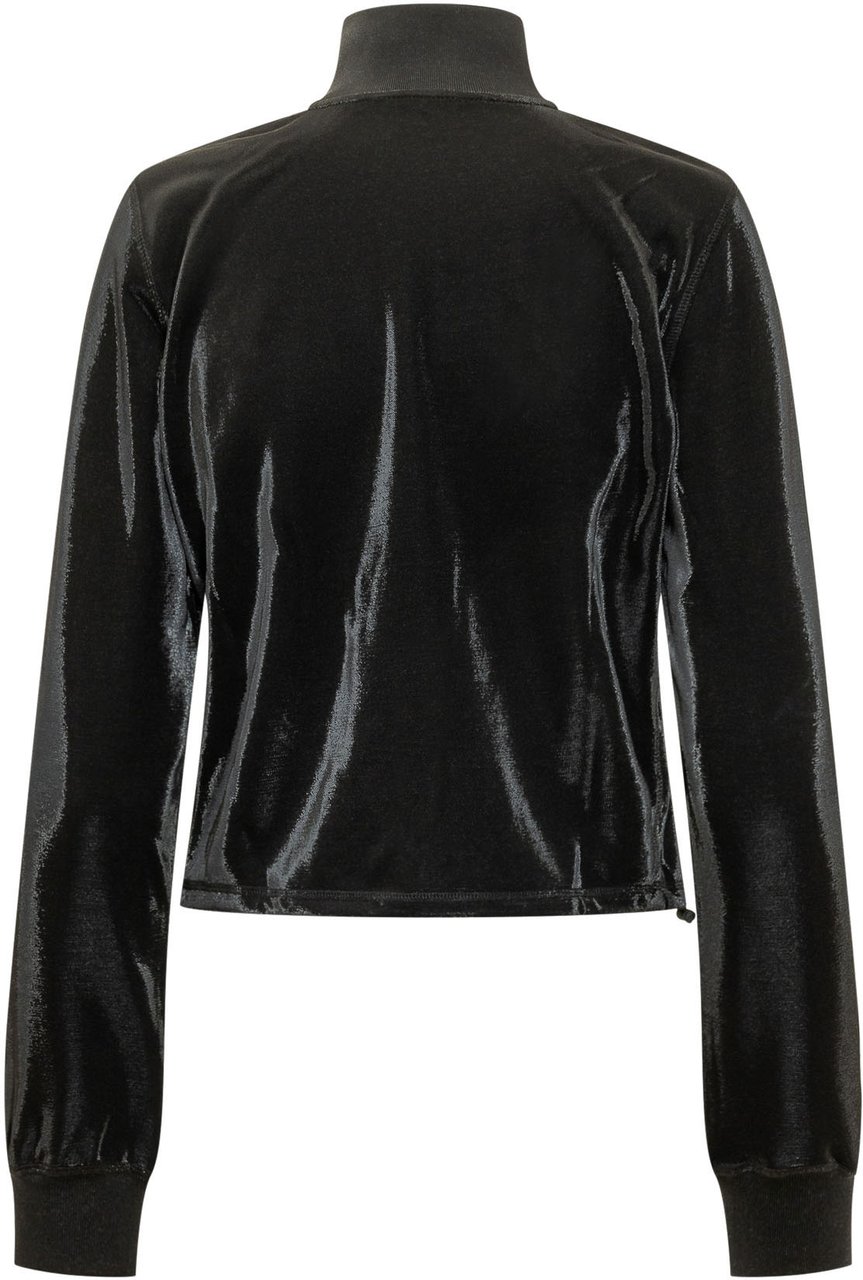 Diesel Felpa Rosy con Zip Zwart