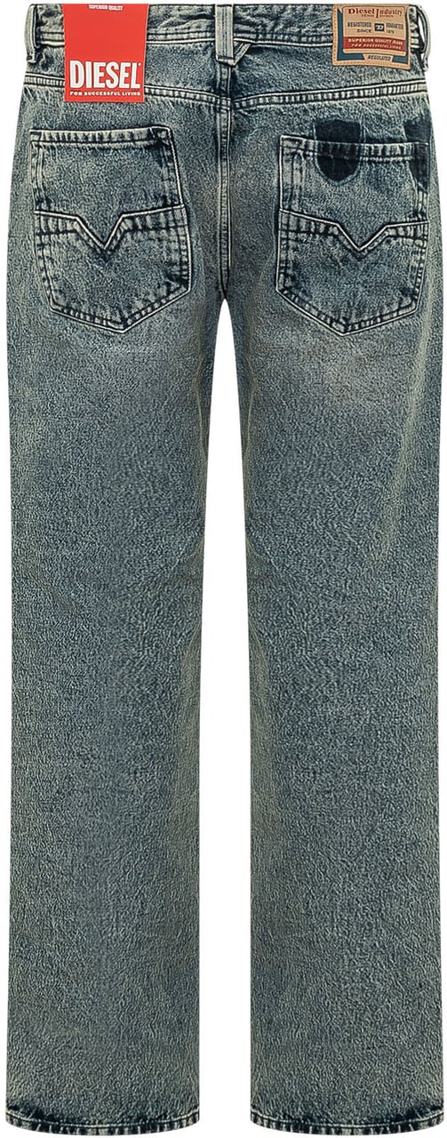 Diesel Jeans 1985 Larkee a Gamba Dritta Blauw