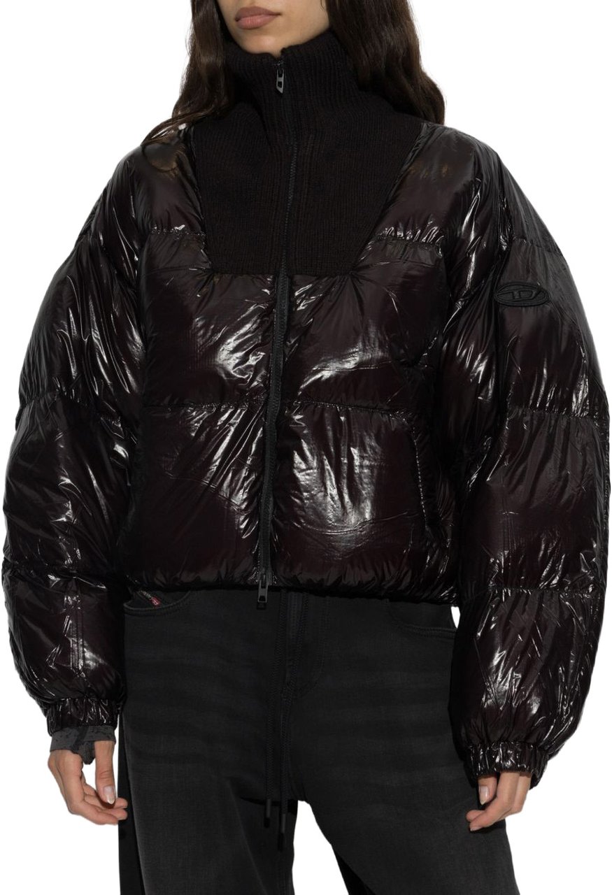 Diesel Coats Black Zwart