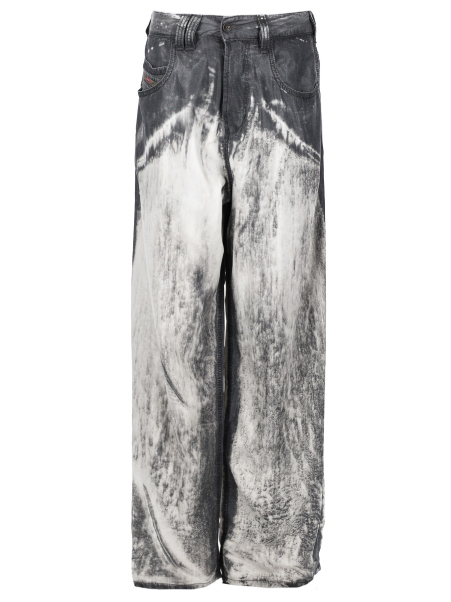 Diesel 1997 D-Enim-M-L-Fsi Bleached Jeans Grijs