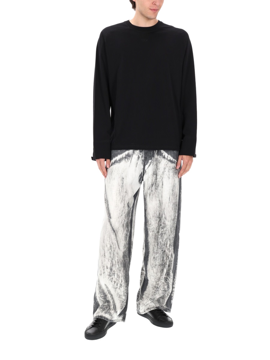 Diesel 1997 D-Enim-M-L-Fsi Bleached Jeans Grijs