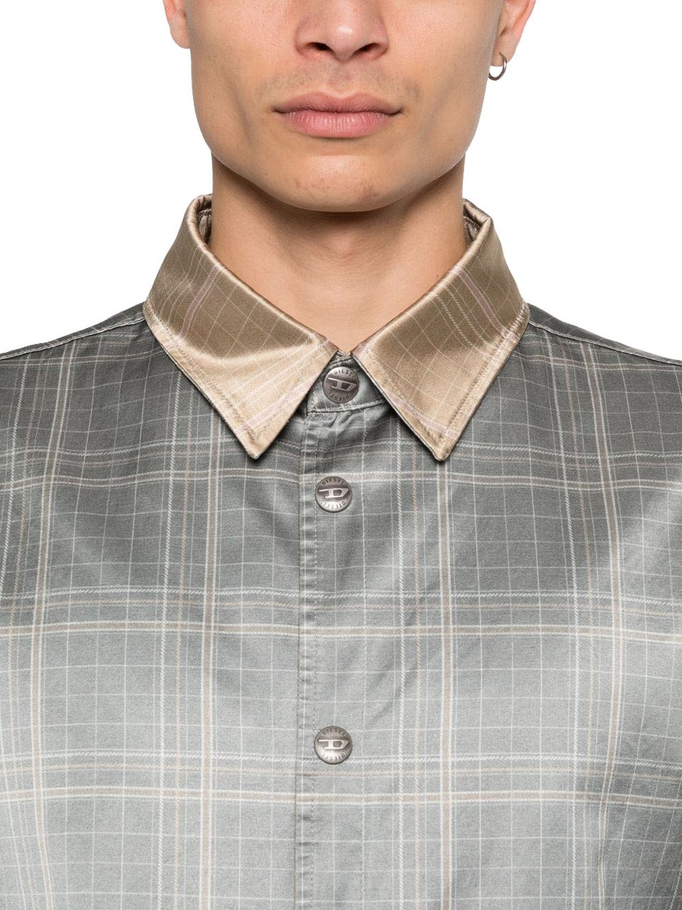 Diesel Jackets Grey Lichtgrijs
