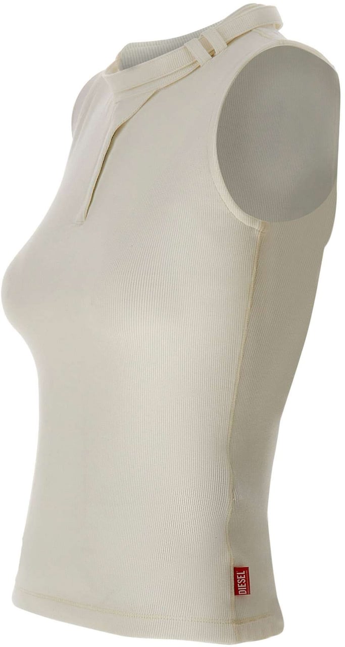 Diesel Top White Wit