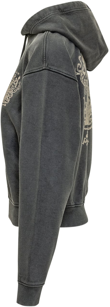 Diesel Felpa Phoeny con Cappuccio Donkergrijs