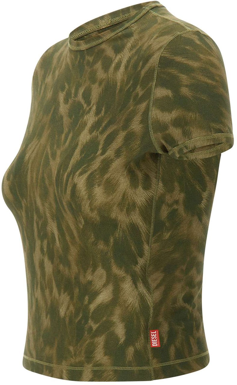 Diesel T-Shirts And Polos Green Donkergroen