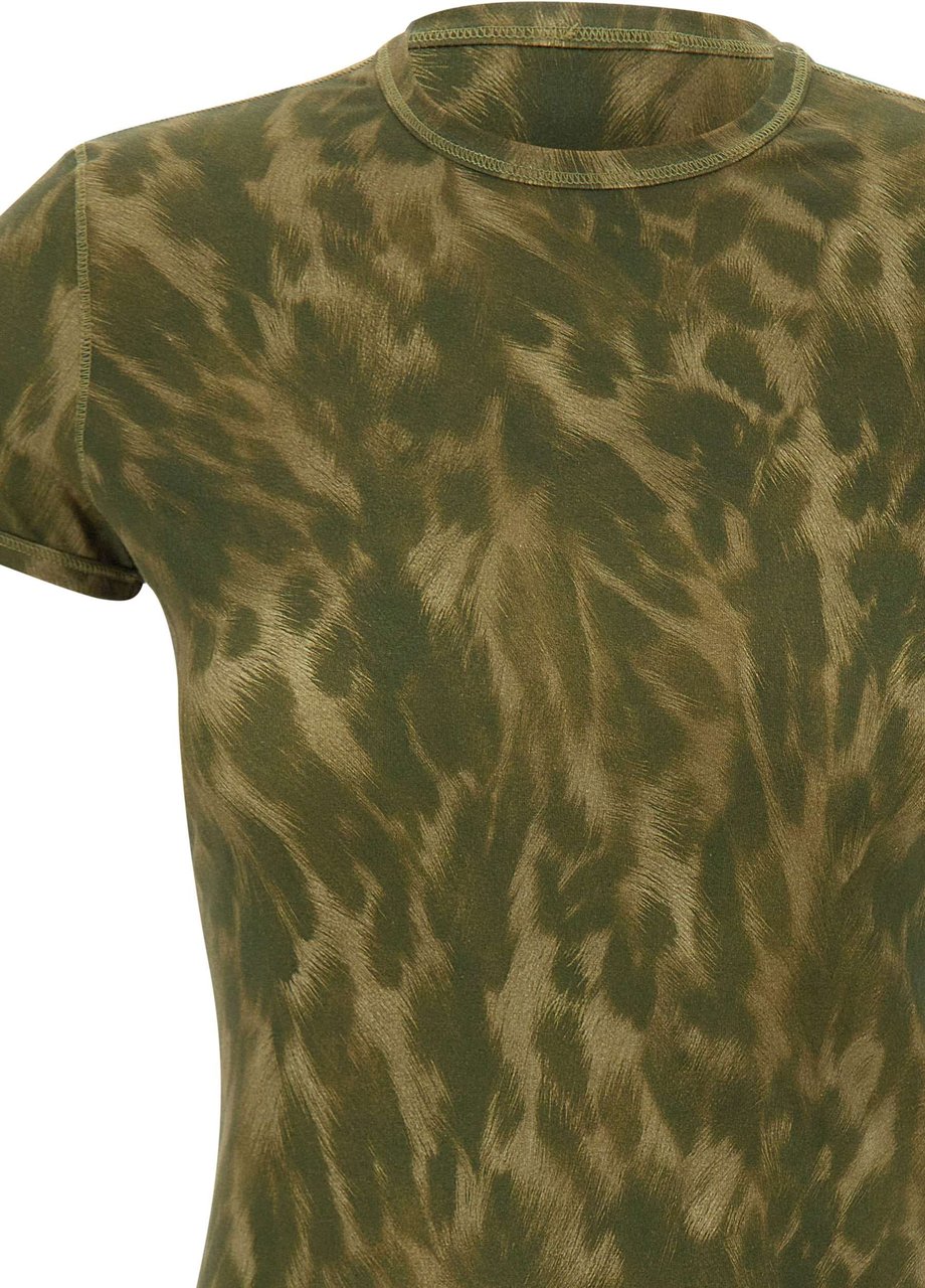Diesel T-Shirts And Polos Green Donkergroen