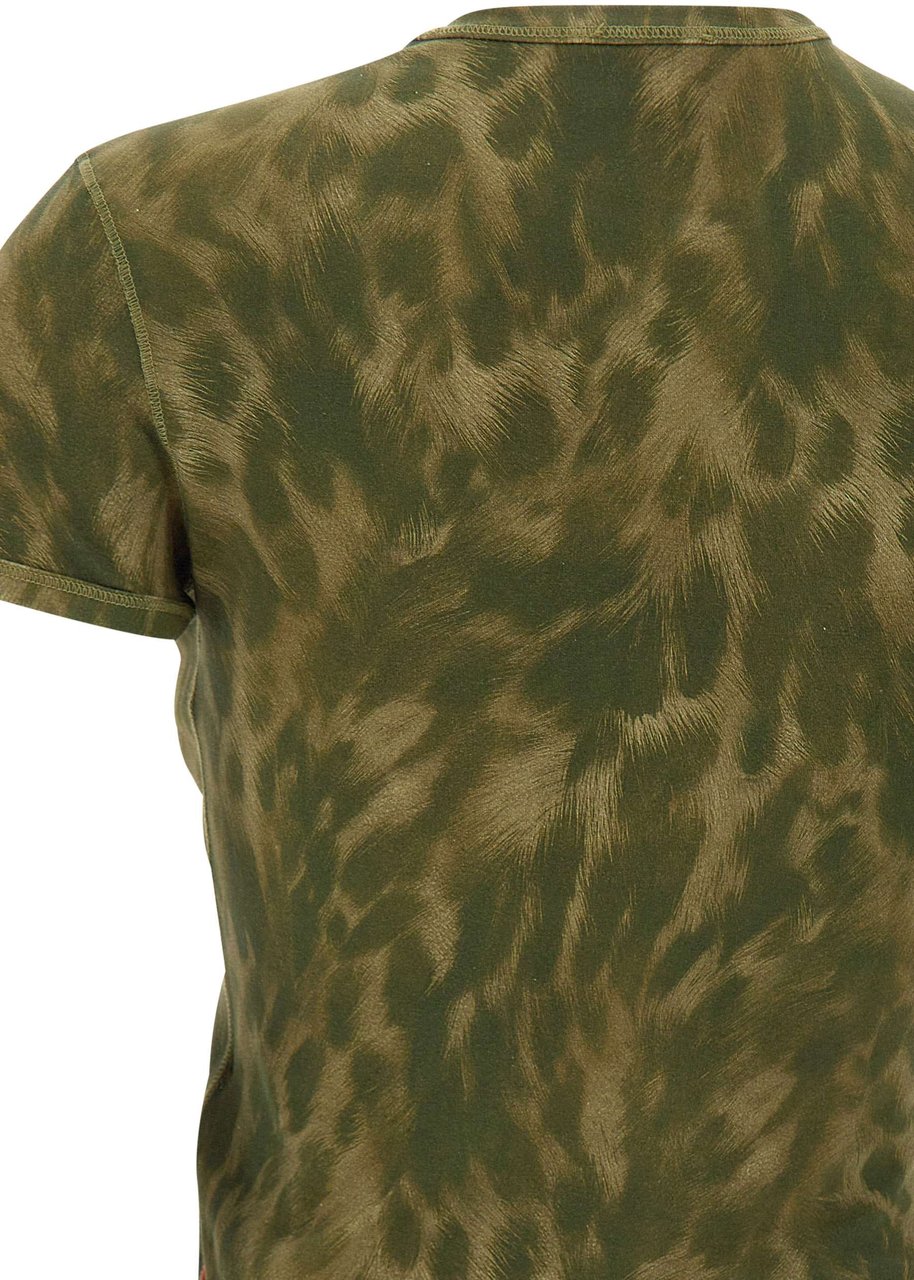 Diesel T-Shirts And Polos Green Donkergroen