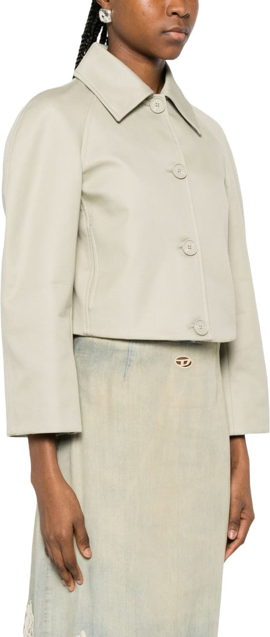 Diesel Jackets Cream Wit