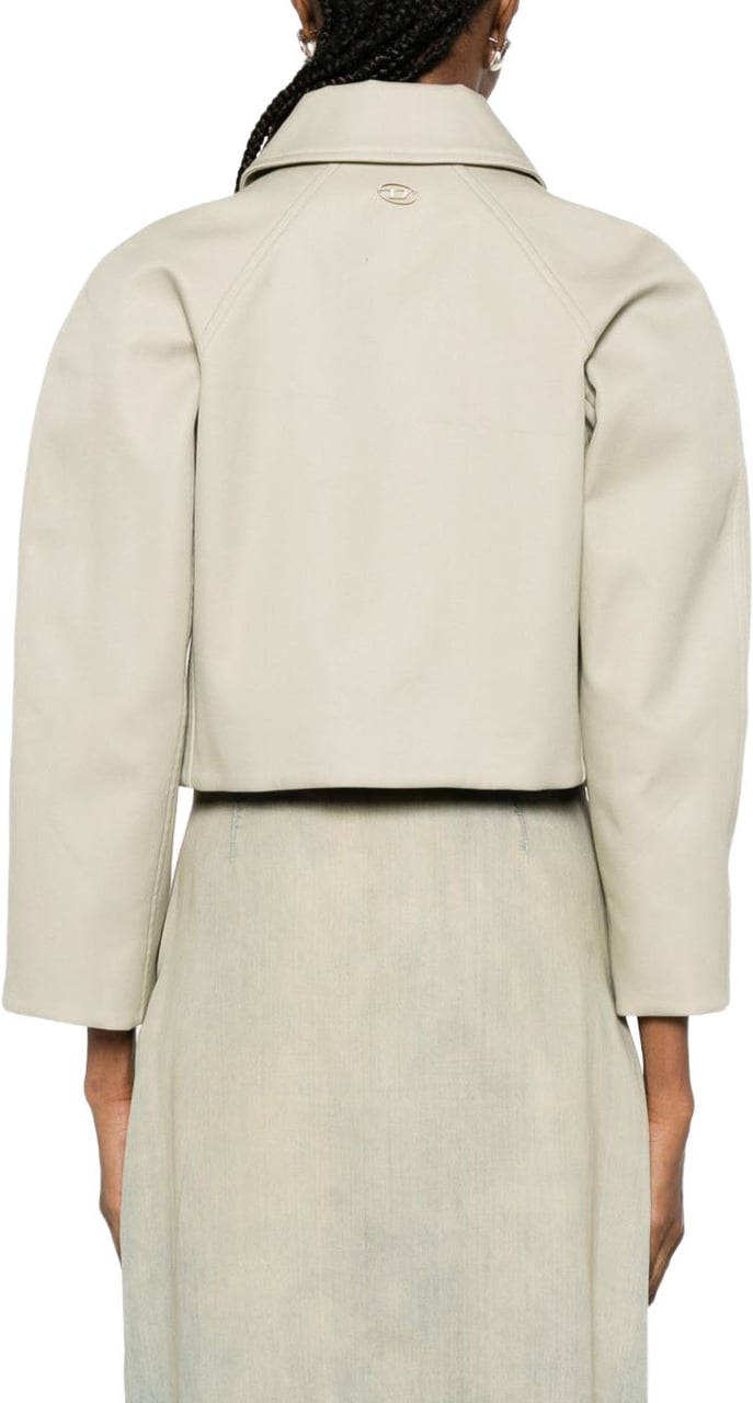 Diesel Jackets Cream Wit