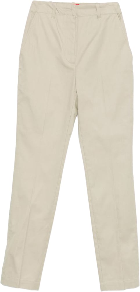 Diesel Trousers Beige Wit