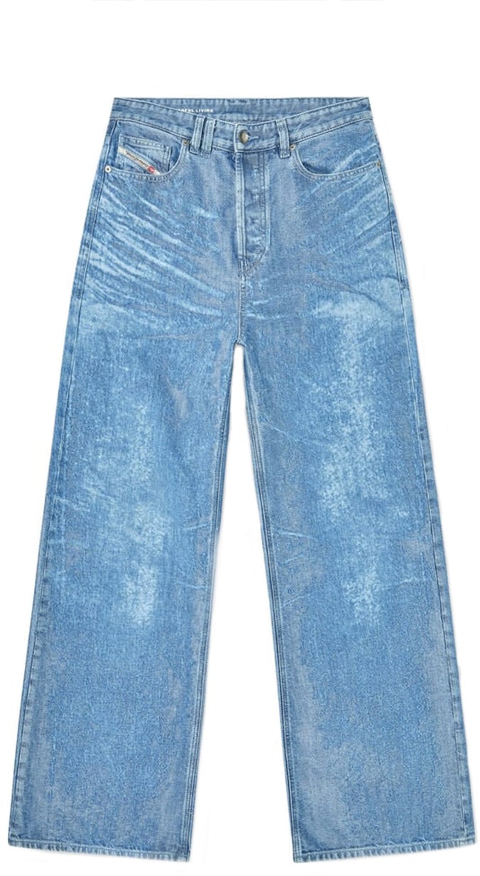 Diesel Jeans White Wit