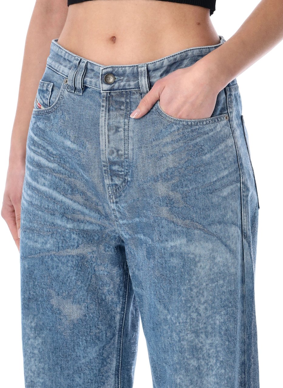 Diesel Diesel 1996 D-Sire satin denim jeans Blauw