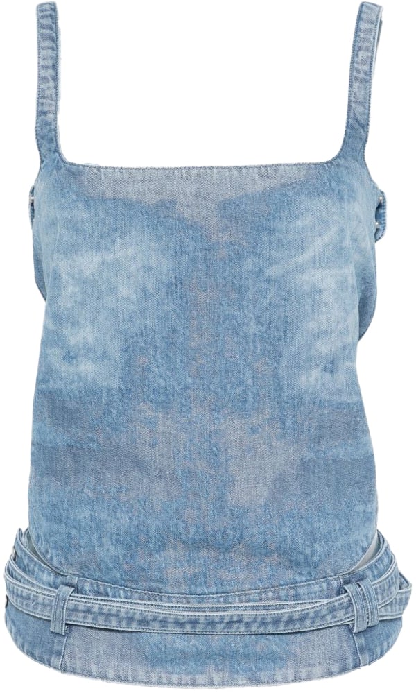 Diesel Top Clear Blue Blauw
