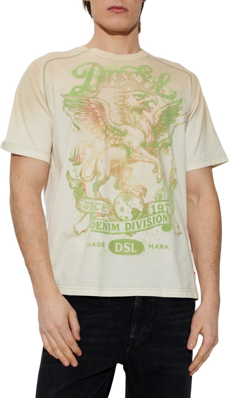 Diesel T-Shirts And Polos Multicolor Wit