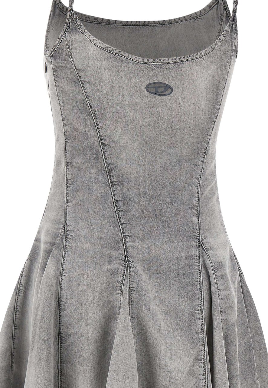Diesel Dresses Grey Lichtgrijs