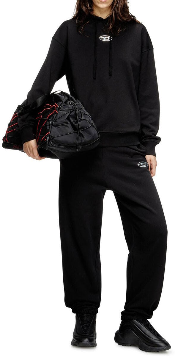 Diesel F-Buxt-Hood-Ood Sweater Zwart