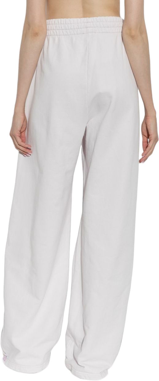 Diesel Trousers White Wit