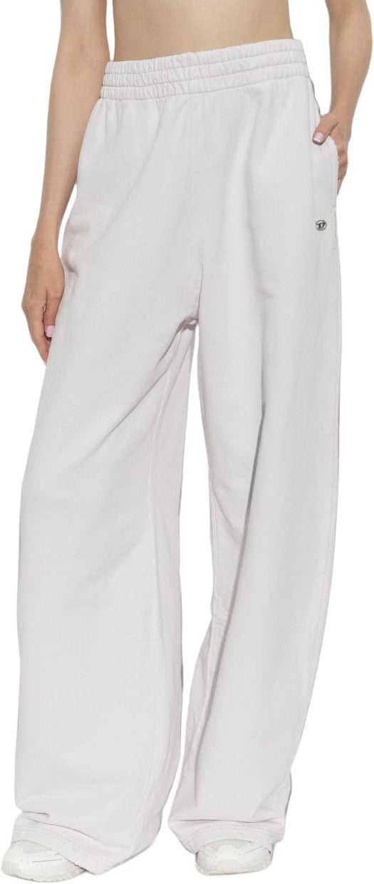 Diesel Trousers White Wit