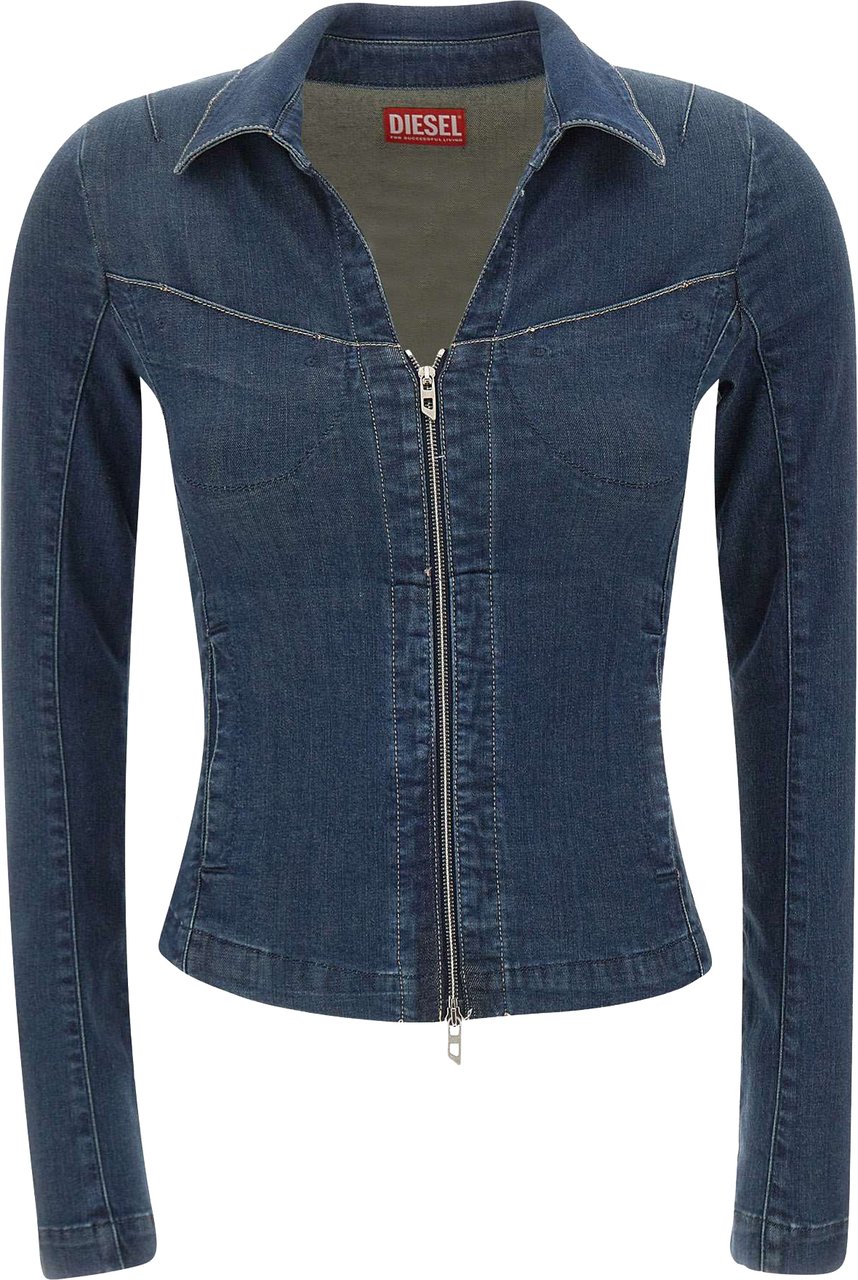 Diesel Shirts Blue Blauw