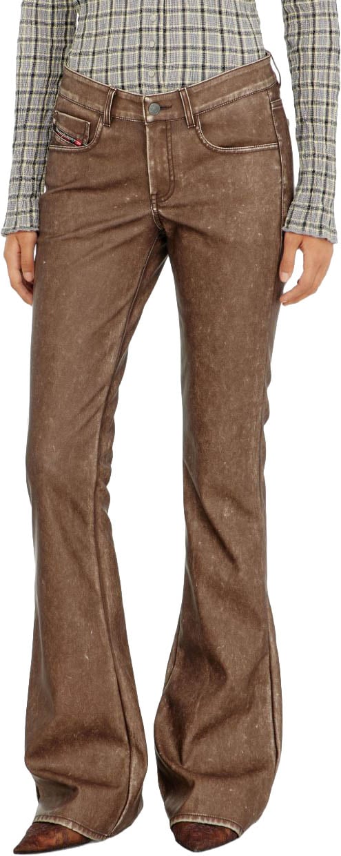 Diesel Trousers Brown Bruin
