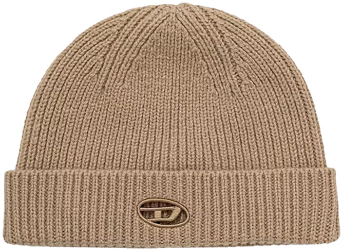 Diesel Beanie K-Arac Tan Divers