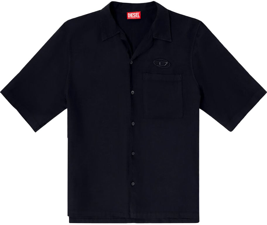 Diesel Camicia S-Brack Nera Zwart