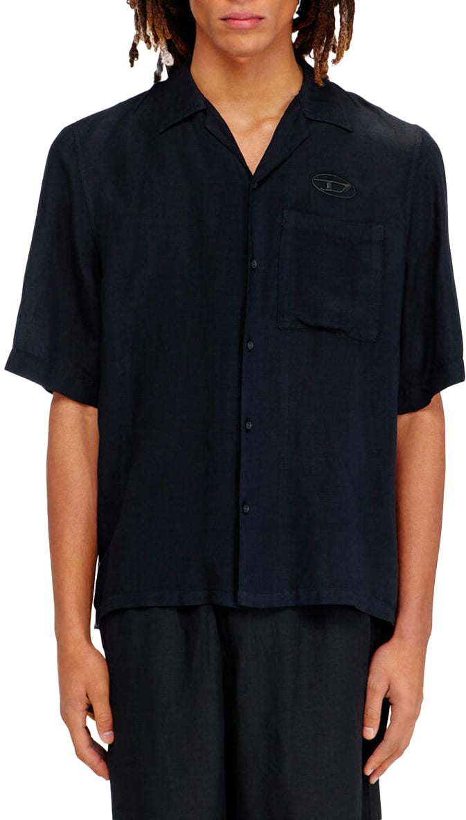 Diesel Camicia S-Brack Nera Zwart