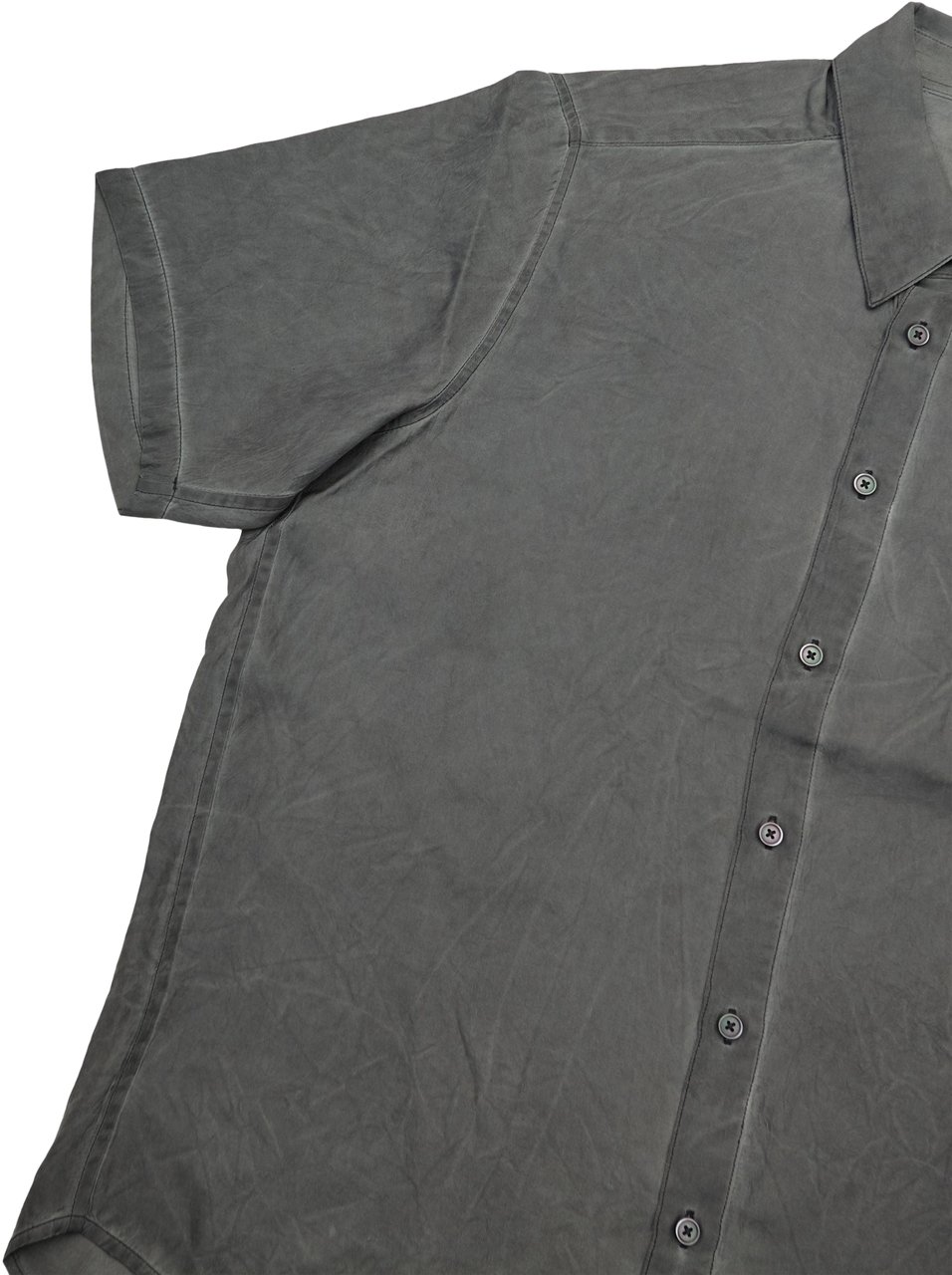 Diesel Camicia S-Leon Ss Grigia Grijs
