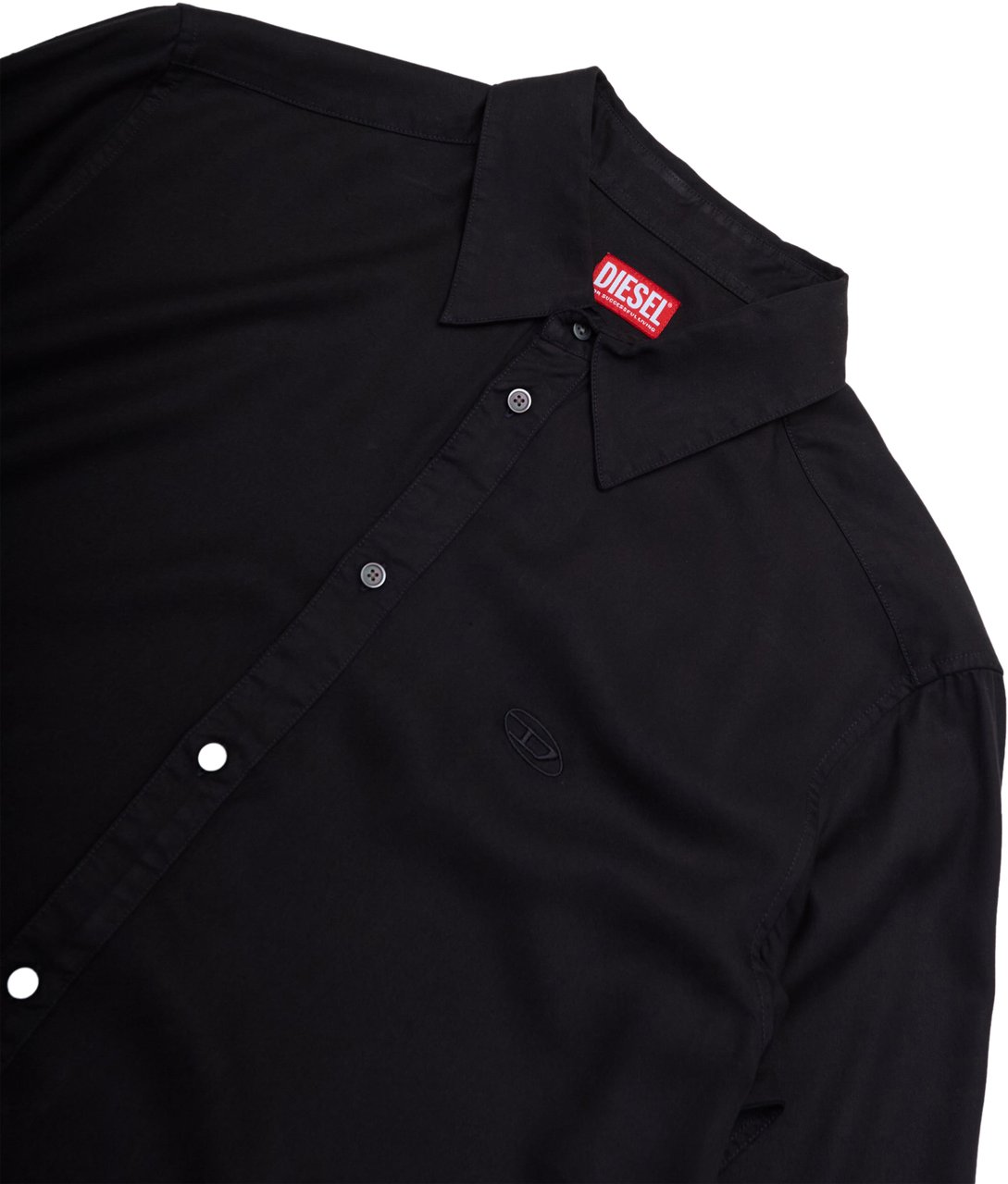 Diesel Camicia S-Simply Nera Zwart