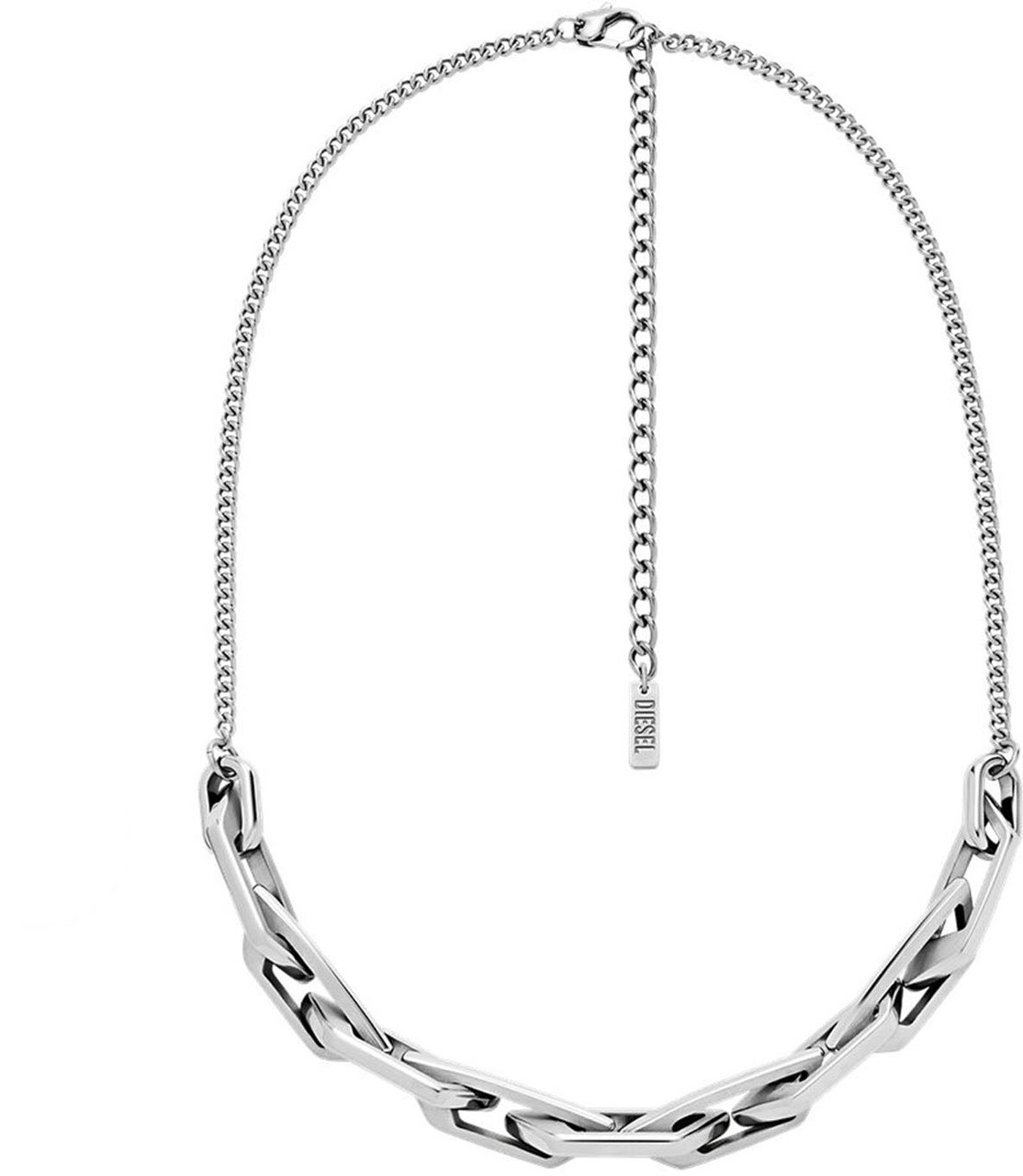 Diesel - Ketting - Zilver Zilver