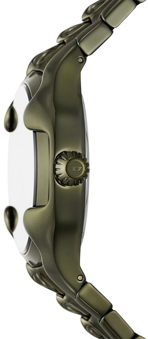 Diesel Vert - Horloge - Zilver Divers