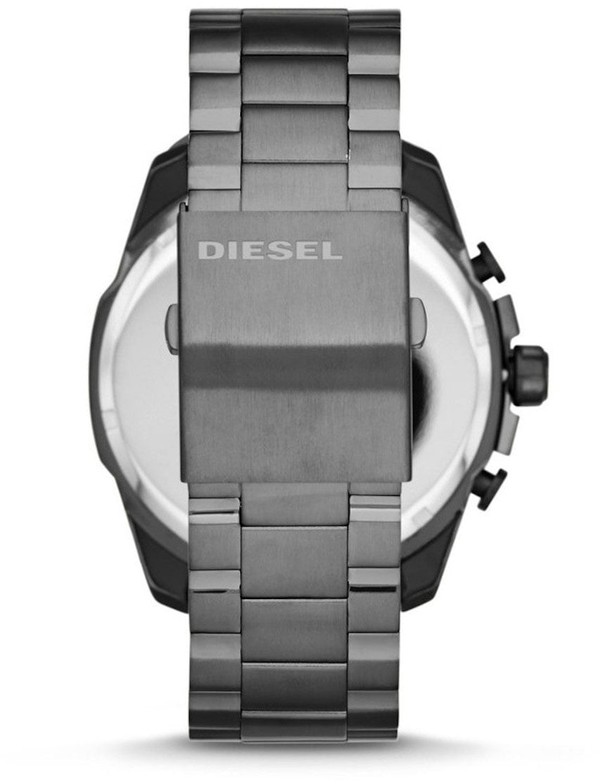 Diesel Mega Chief - Horloge - Grijs Grijs
