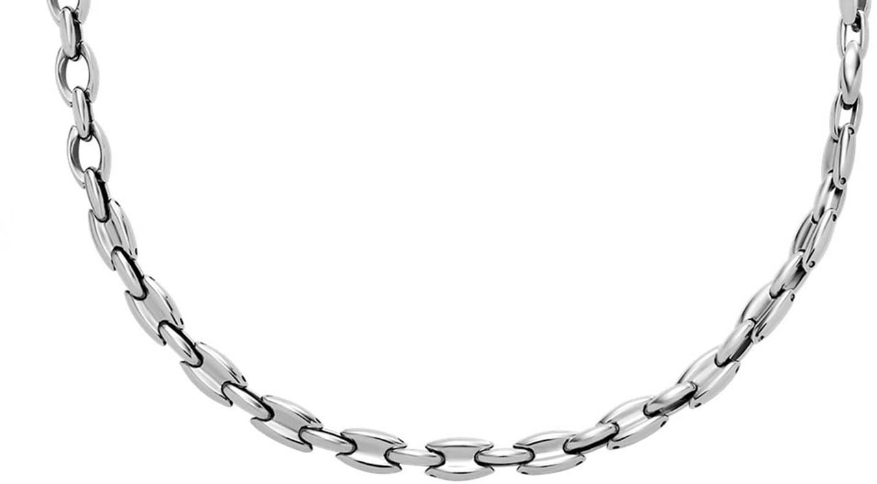 Diesel Metamorph Ketting Zilver