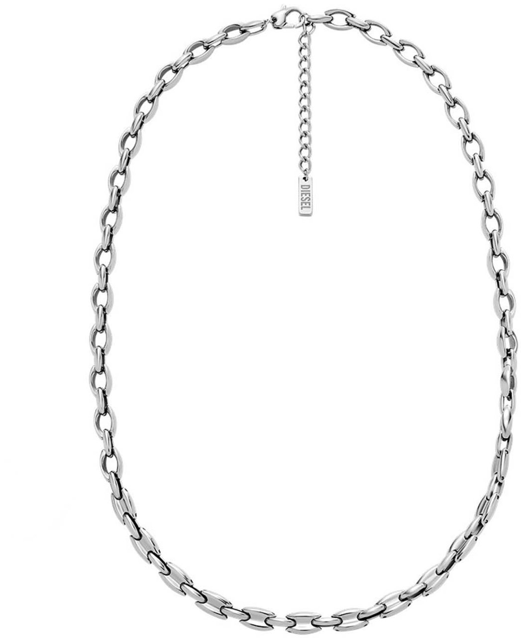 Diesel Metamorph Ketting Zilver