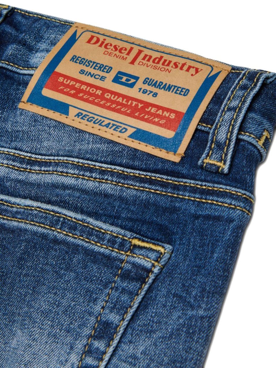 Diesel Rtw Blue Blauw