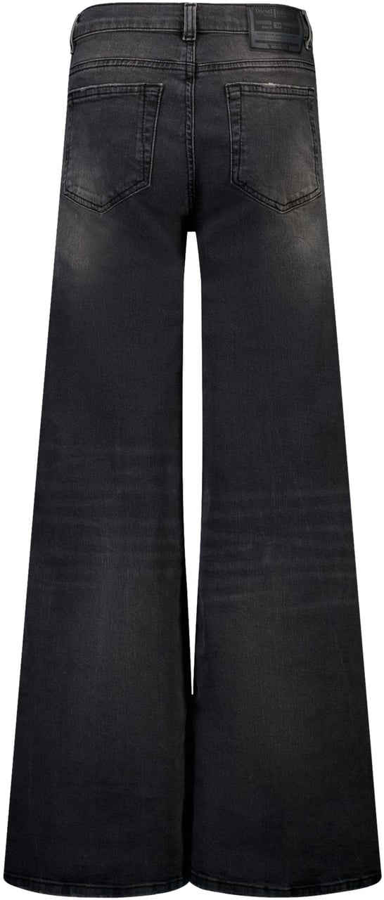 Diesel Diesel Kinder Meisjes Jeans In Zwart Zwart