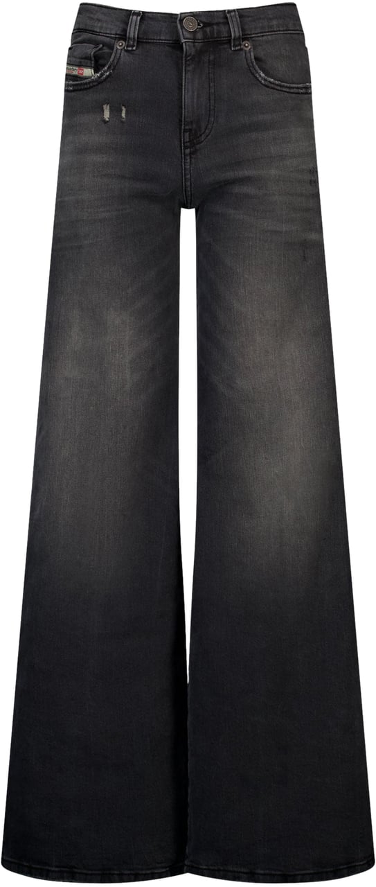 Diesel Diesel Kinder Meisjes Jeans In Zwart Zwart