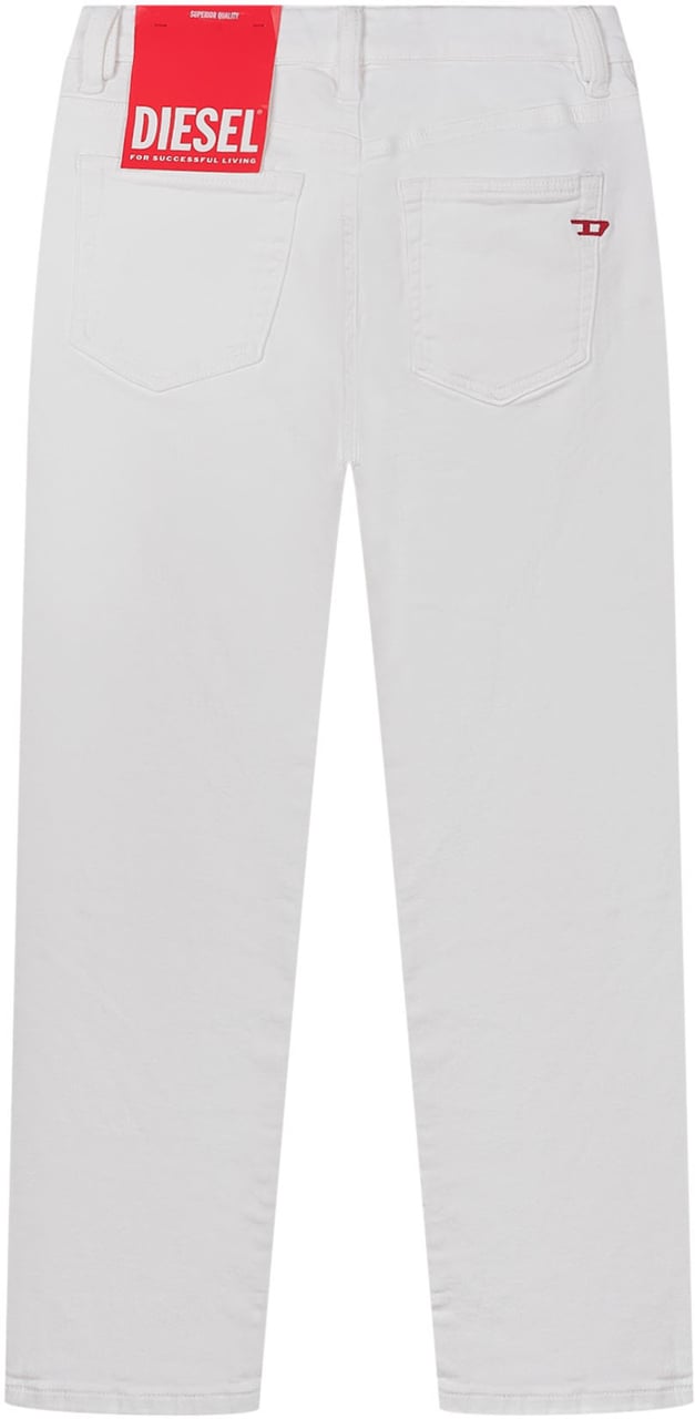 Diesel Jeans Dritti Cinque Tasche Wit