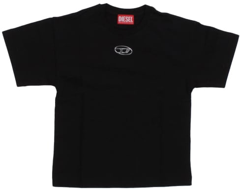 Diesel T-Shirts And Polos Black Zwart