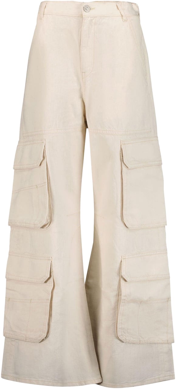 Diesel Diesel Kinder Meisjes Broek In Licht Beige Beige