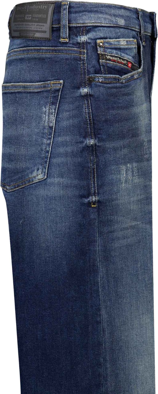 Diesel Kinder Meisjes Jeans In Donker Blauw Blauw